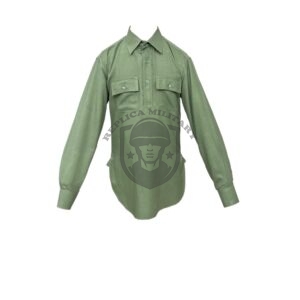 WWI Olive Drab (OD) flannel Shirt