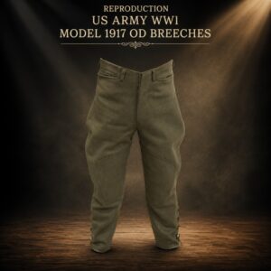 (REPRODUCTION) US Army WWI Model 1917 OD Breeches