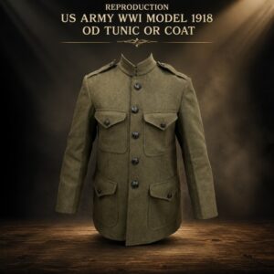 Reproduction-US-Army-WWI-Model-1918-OD-Tunic