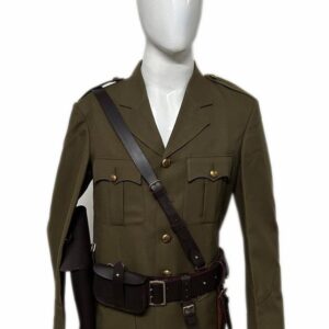 (Reproduction)British Army World War One Officer’s Sam browne belt | WW1 Sam Browne Belt