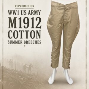 Reproduction WW1 US Army M1912 Cotton Summer Breeches