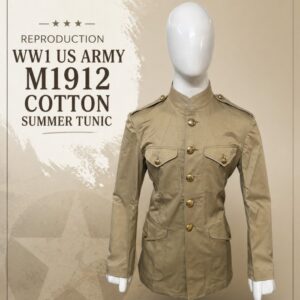 Reproduction-WW1-US-Army-M1912-Cotton-Summer-tunic