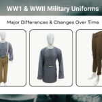 WW1 and WW2 Military Uniforms Major Difference