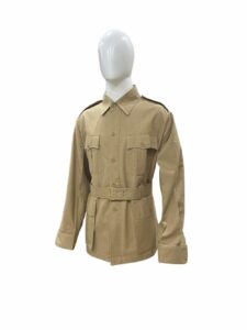 WW2 Reproduction British Army Belted Bush Jacket, Buy World War 2 Uniforms Europe