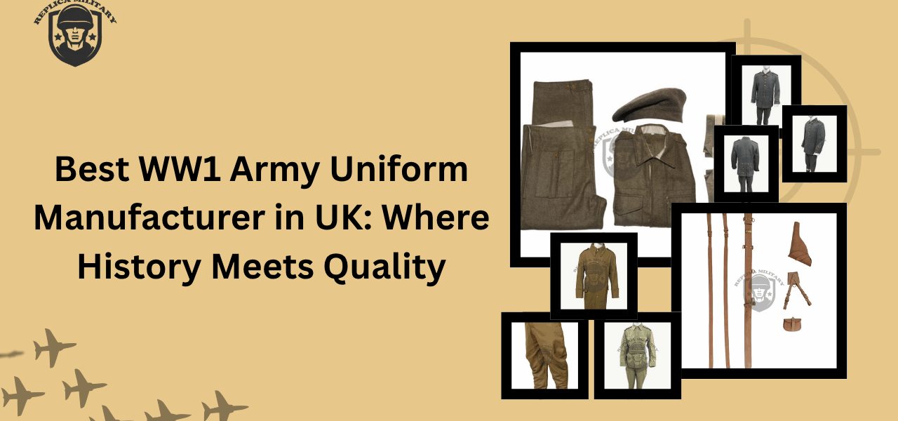 WW1 army uniform manufacturer in UK