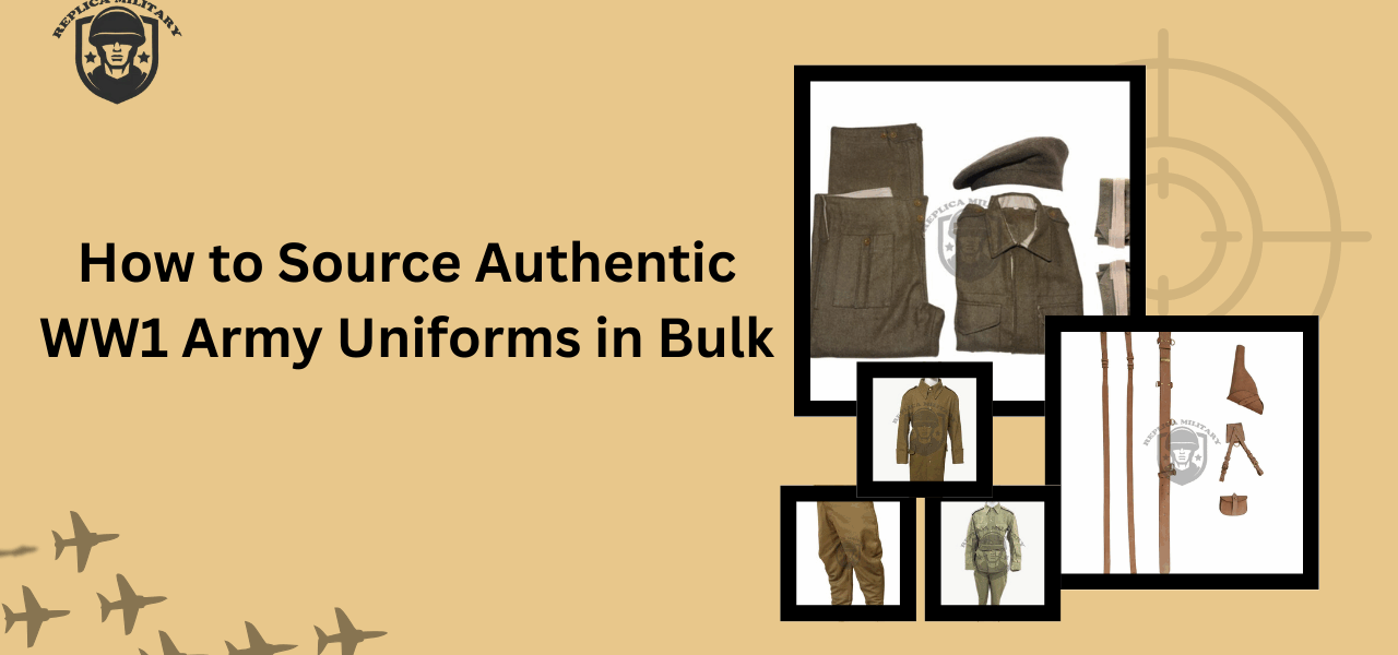 WW1 army uniform bulk
