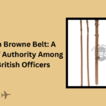 WW1 British officers Sam Browne belt
