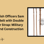 WW1 British officers Sam Browne belt with Double Shoulder Strap
