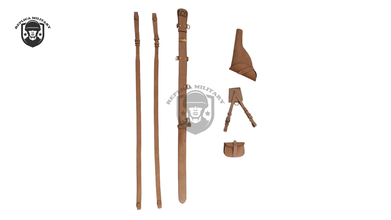 WW1 British officers Sam Browne belt