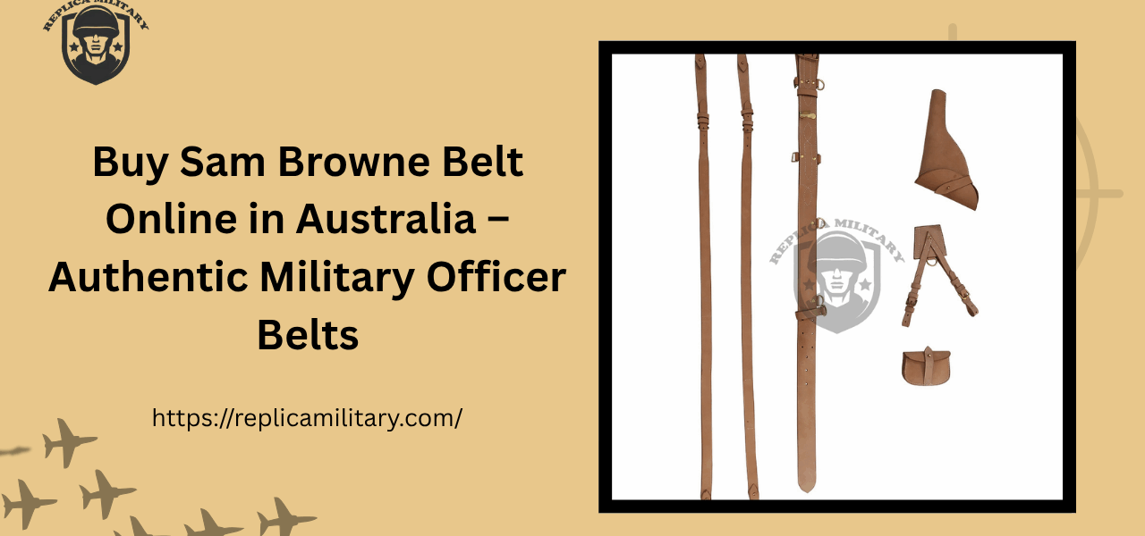 Buy Sam Browne Belt Online in Australia