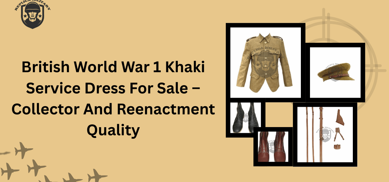 British World War 1 khaki dress for sale