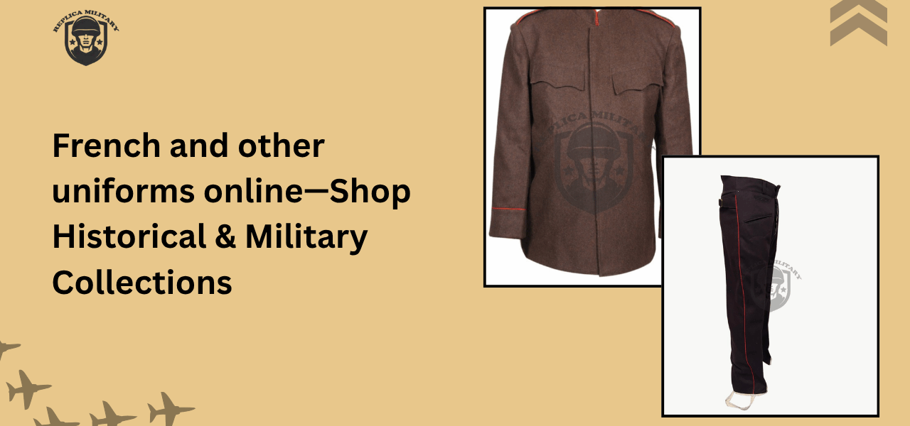 French and other uniforms online