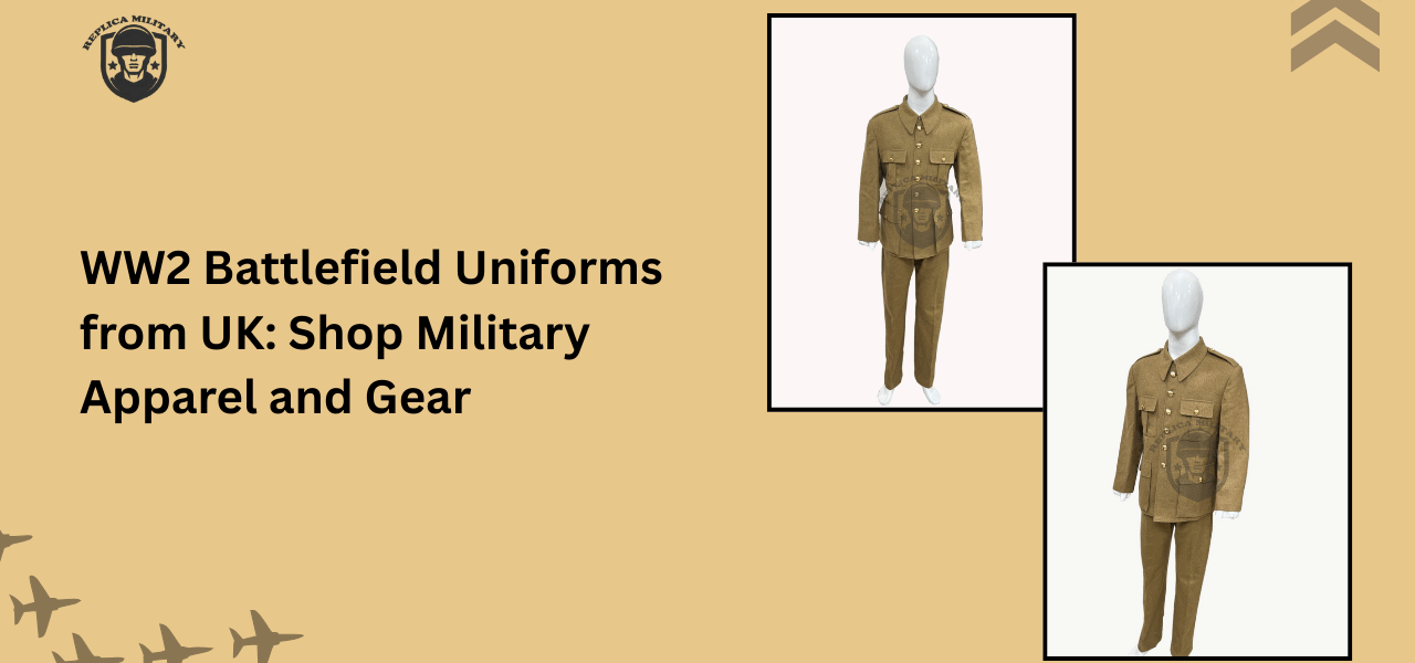 WW2 battlefield uniforms in UK