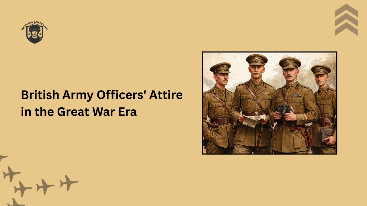 British Army Officers’ Attire in the Great War Era