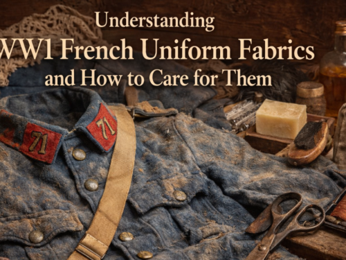 Understanding WW1 French Uniform Fabrics and How to Care for Them