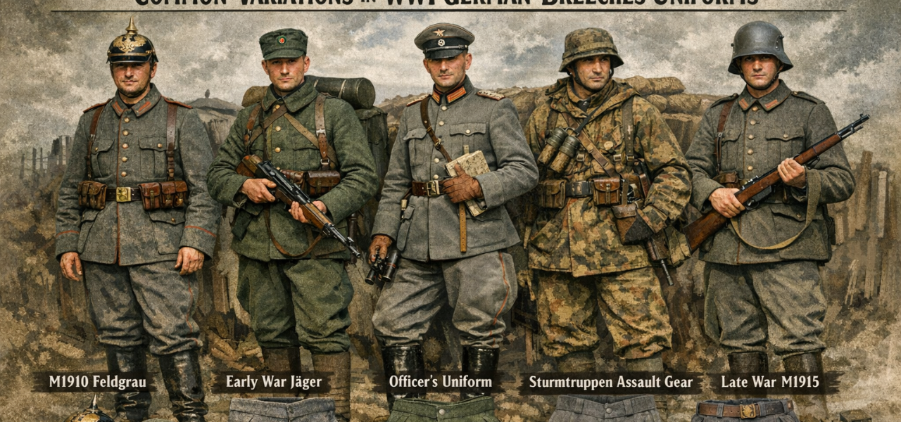 WW1 German uniform breeches