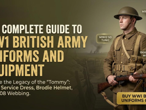 The Complete Guide to WW1 British Army Uniforms and Equipment: A heritage of the Great War.