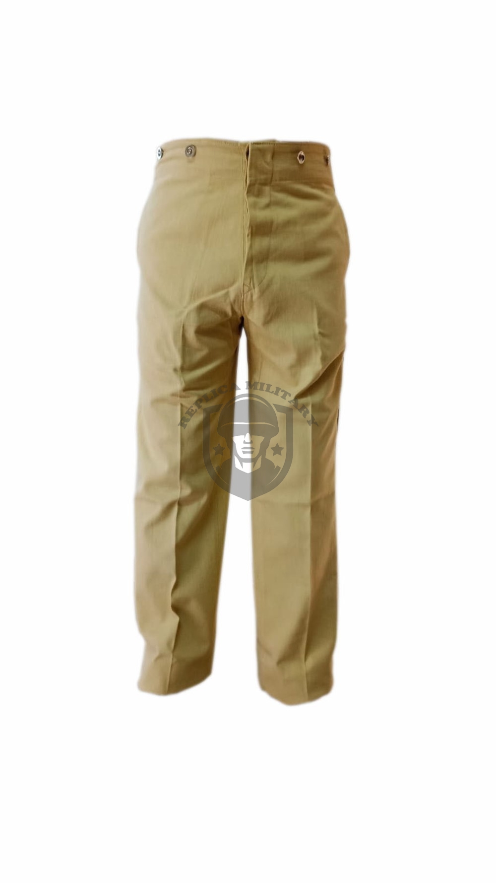 British Boer war Khakhi Cotton Service Trouser (Reproduction) 1 British Boer war Khakhi Cotton Service Trouser (Reproduction)