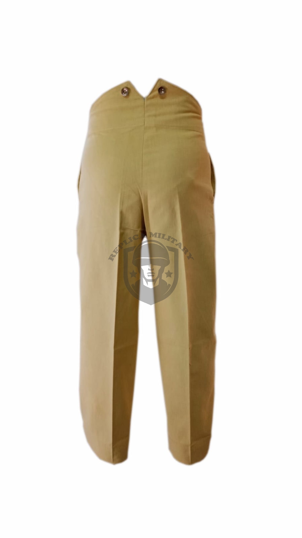 British Boer war Khakhi Cotton Service Trouser (Reproduction) 3 British Boer war Khakhi Cotton Service Trouser (Reproduction) - Image 3