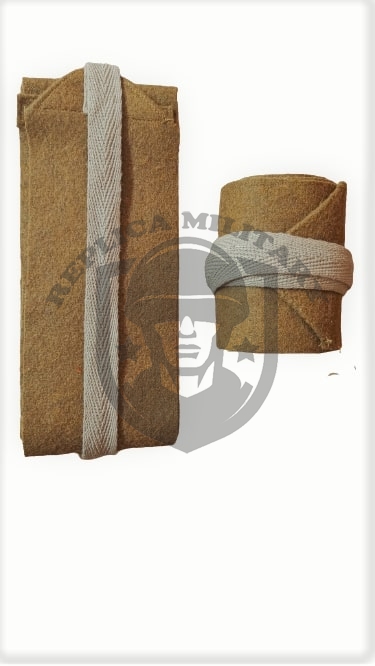 British Army World War One pattern 1907 Puttees or Wool Leg Wrappings 2 British Army World War One pattern 1907 Puttees or Wool Leg Wrappings - Image 2