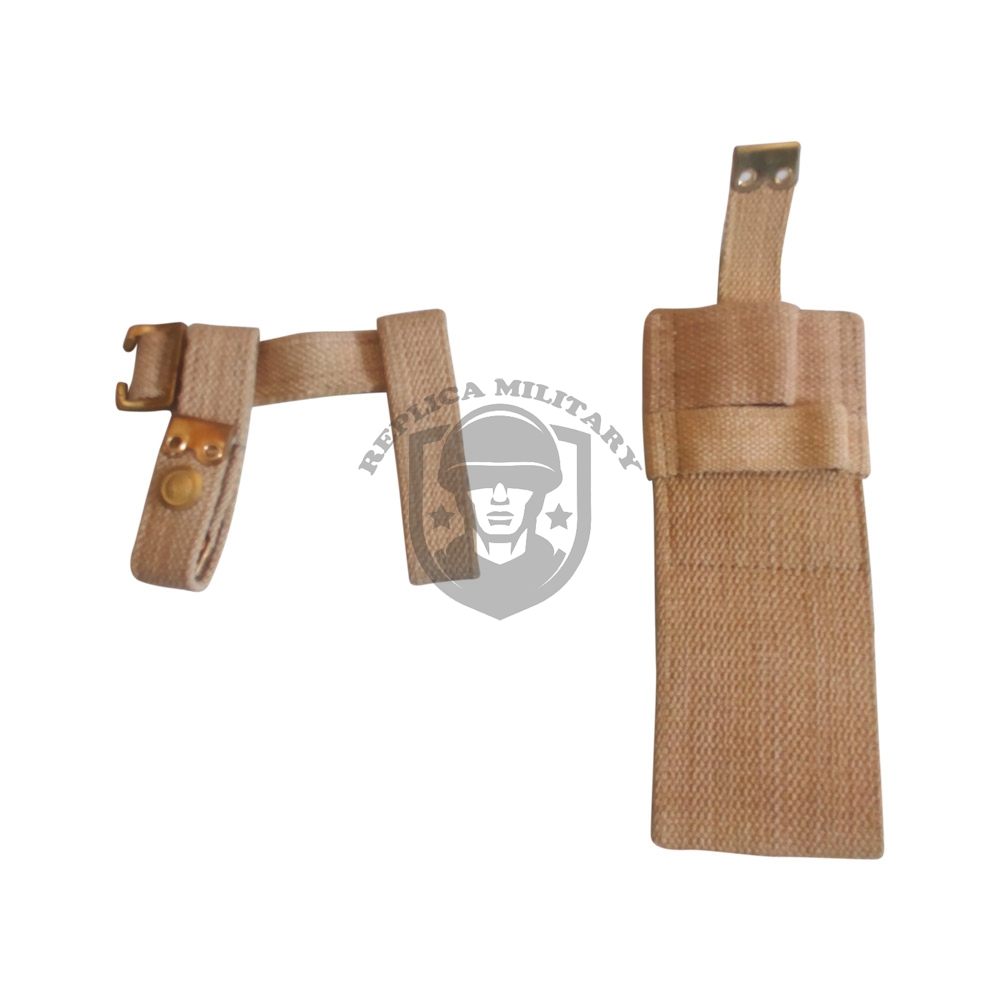 P0’8 Webbing Bayonet Frog and Entrenching tool Helve Carrier 1 P0’8 Webbing Bayonet Frog and Entrenching tool Helve Carrier