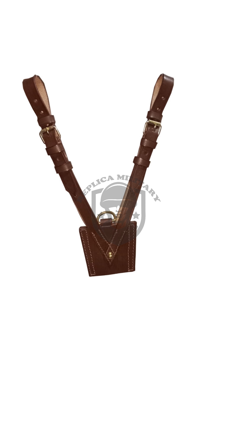 (Reproduction)British Army World War One Officer’s Sam browne belt | WW1 Sam Browne Belt 7 (Reproduction)British Army World War One Officer’s Sam browne belt | WW1 Sam Browne Belt - Image 7