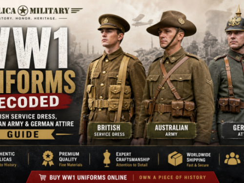 WW1 Uniforms Decoded: British Service Dress, Australian Army & German Attire Guide