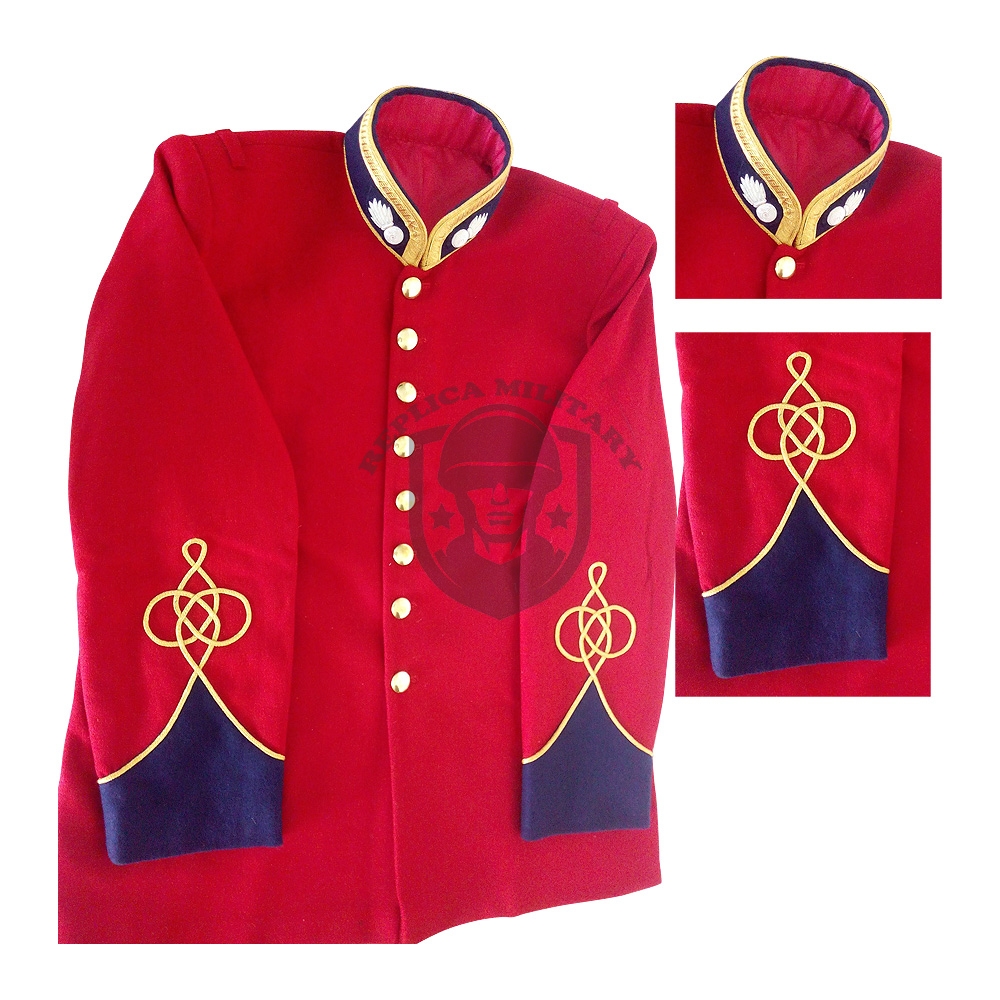 Victorian uniform Royal Engineer Tunic (Reproduction) 1 Victorian uniform Royal Engineer Tunic (Reproduction)