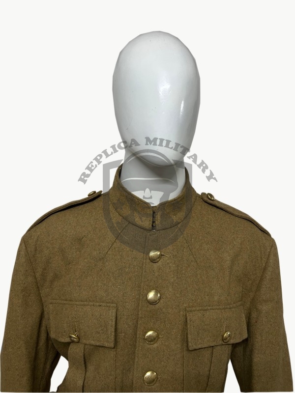 Reproduction WW1 Canadian CEF 7-Button Service Dress Tunic – 26th Battalion 2 Reproduction WW1 Canadian CEF 7-Button Service Dress Tunic – 26th Battalion - Image 2