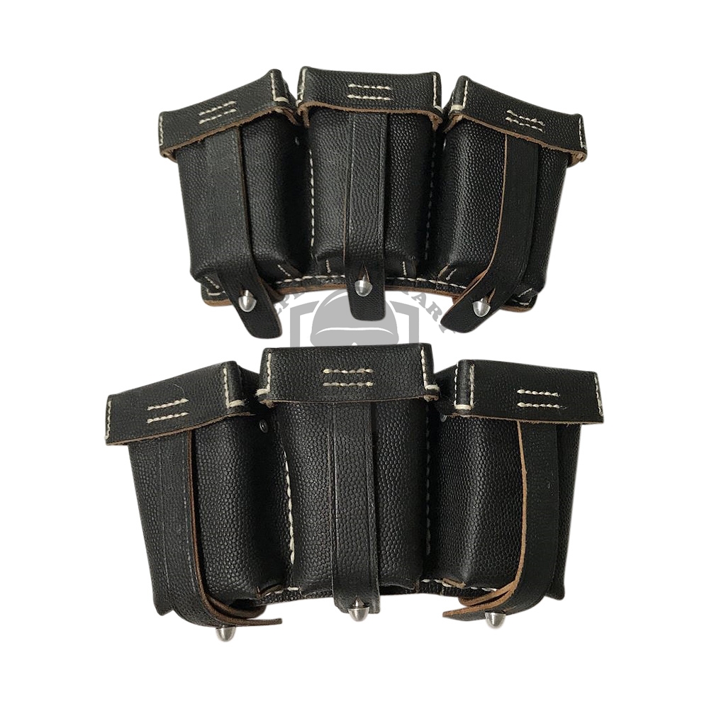 WW1 Imperial German G98/K98 Triple Ammo Pouch 1 WW1 Imperial German G98/K98 Triple Ammo Pouch