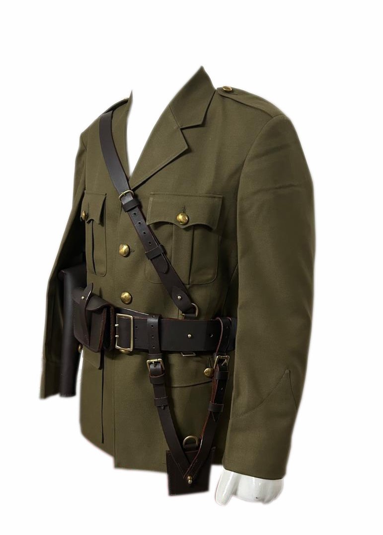 (Reproduction)British Army World War One Officer’s Sam browne belt | WW1 Sam Browne Belt 2 (Reproduction)British Army World War One Officer’s Sam browne belt | WW1 Sam Browne Belt - Image 2