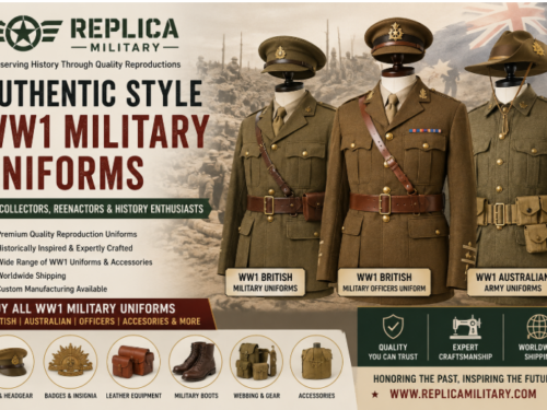 Buy Authentic-Style WW1 Military Uniforms Online from Replica Military