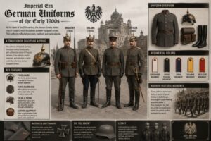 Imperial Era German Uniforms of the early 1900s