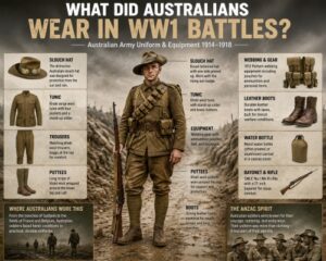 What Did Australians Wear in WW1 Battles?