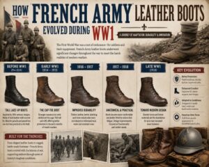 How French Army Leather Boots Evolved During WW1