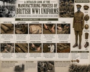 A Detailed Look at the Manufacturing Process of British WW1 Uniforms