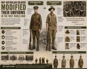 Why Australian Soldiers Modified Their Uniforms in the First World War