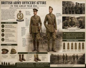 British Army Officers’ Attire in the Great War Era