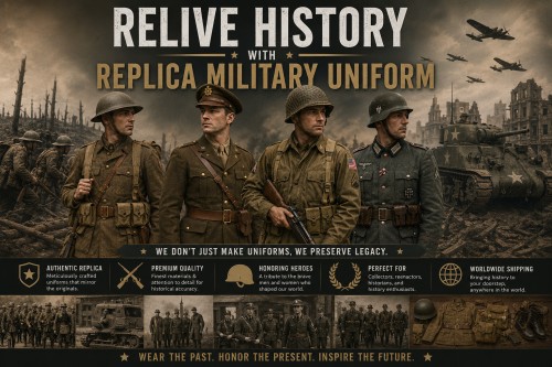 Relive History with Replica Military Uniform