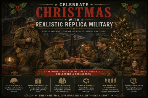 Celebrate Christmas with Realistic Replica Military