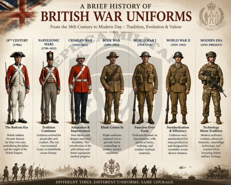 A Brief History of British War Uniforms