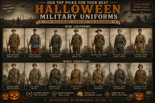 Halloween Military Uniforms