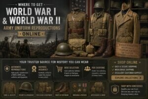 Where to Get World War I & World War II Army Uniform Reproductions Online