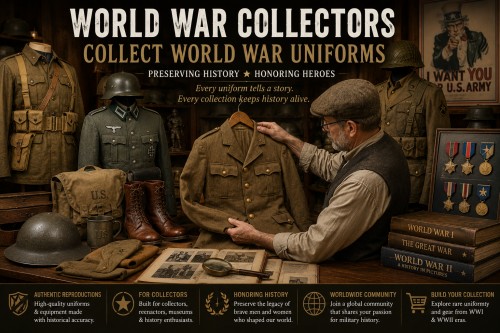World War Collectors Collect World War Uniforms
