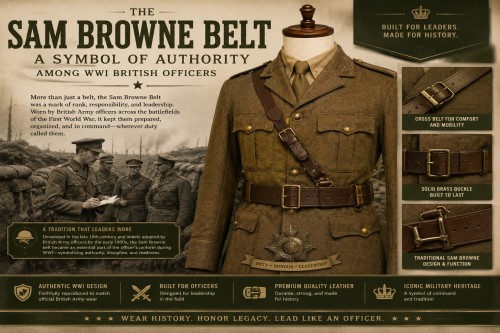 The Sam Browne Belt: A Symbol of Authority Among WW1 British Officers