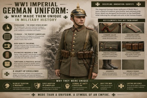 WW1 Imperial German Uniform: What Made Them Unique in Military History