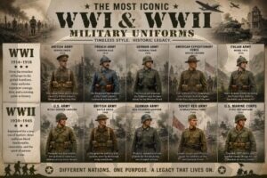 The Most Iconic WWI & WWII Military Uniforms