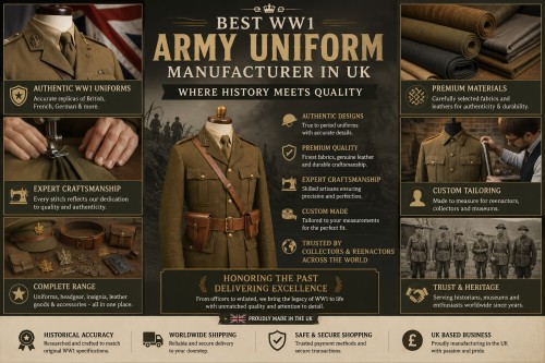 Best WW1 Army Uniform Manufacturer in UK: Where History Meets Quality
