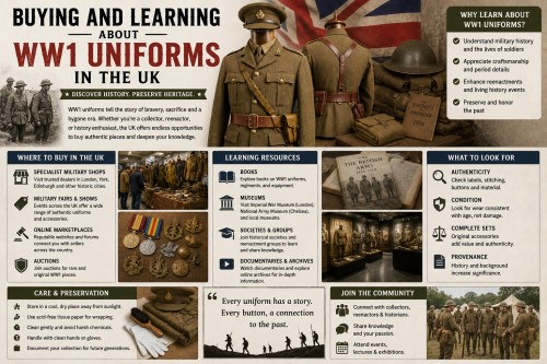 Buying and Learning About WW1 Uniforms in the UK