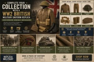 Complete Your Collection with a WW2 British Military Uniform Replica
